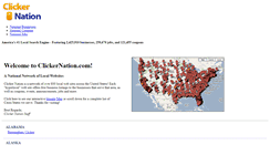 Desktop Screenshot of clickernation.com